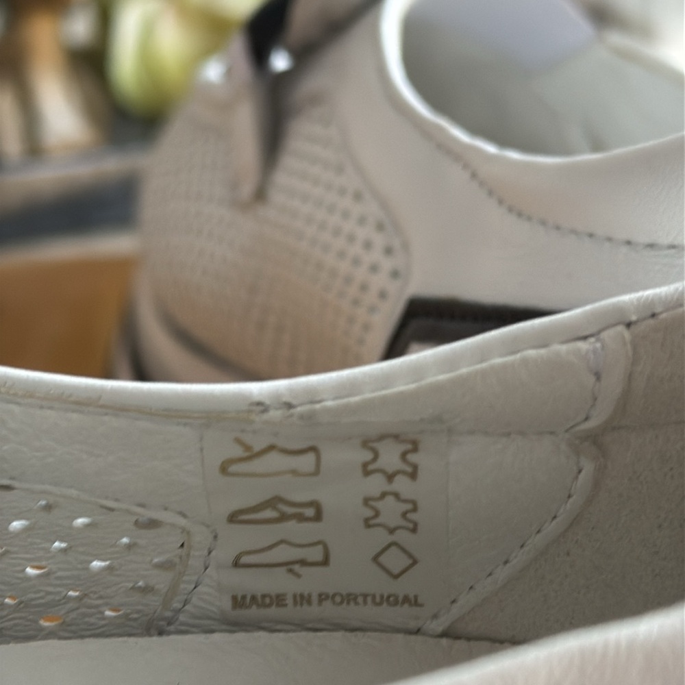 Softwaves Cassie Platform Loafers in White Ice - Picture 12 of 16